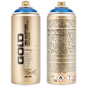 Montana GOLD Spray Paint 400mL Transparent Ultra