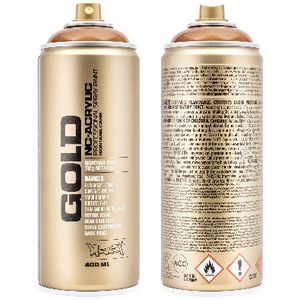 Montana GOLD Spray Paint 400mL Transparent Hazel