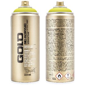 Montana GOLD Spray Paint 400mL Poison Light