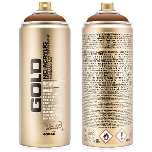 Montana GOLD Spray Paint 400mL Hazelnut