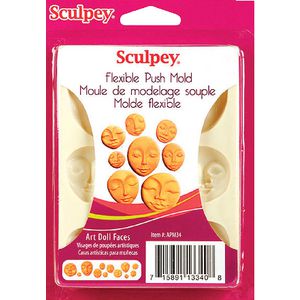 Sculpey Push Mold Doll Face