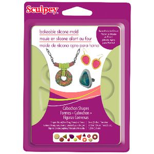 Sculpey Flexible Push Mould Cabochon Shapes