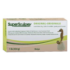 Sculpey Super Modelling Clay Beige 454g