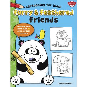 Walter Foster Jr Cartooning Book Furry & Feathered Friends