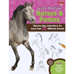Walter Foster Jr Learn to Draw Book Horses & Ponies