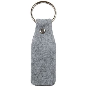 Rexel Felt Key Ring Light Grey