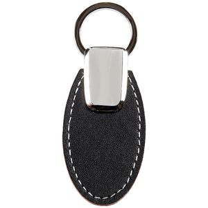 Rexel Oval Key Ring Black