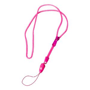 Rexel Zipper Lanyard Pink