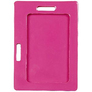Rexel Silicone Card Holder Portrait and Landscape Pink