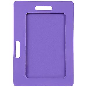 Rexel Silicone Card Holder Portrait and Landscape Purple