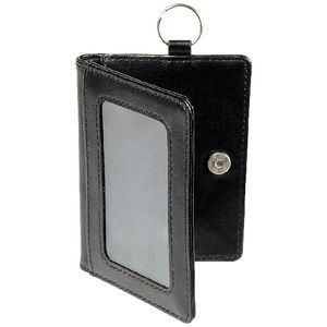 Rexel Leatherette Pass Holder and Wallet with Key Ring