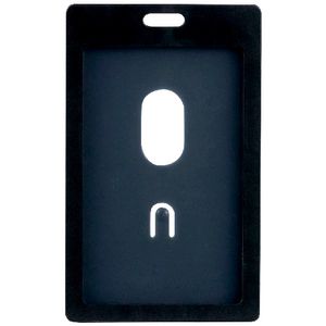 Rexel Card Holder Portrait Black 6 Pack