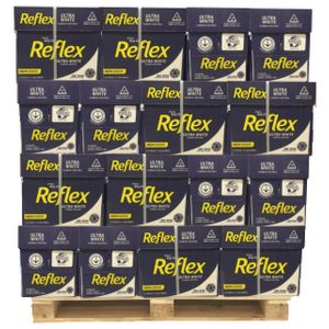 Reflex Ultra White 80gsm A4 Copy Paper 400 Ream Large Pallet