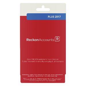 Reckon Accounts Plus 2017 1 PC Card