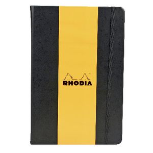 Rhodia Webbie A5 Plain Notebook Black