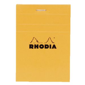 Rhodia No. 12 85 x 120mm Graph Pad Orange