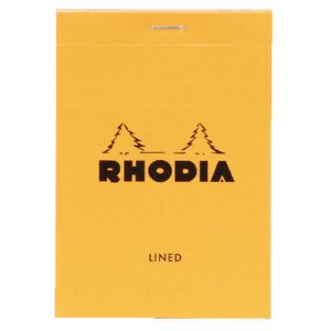 Rhodia No. 12 85 x 120mm Lined Pad Orange