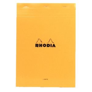 Rhodia No. 18 A4 Lined Pad Orange