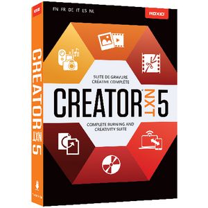 Roxio Creator Nxt 5 PC Box