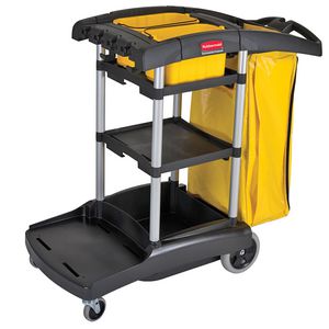 Rubbermaid Janitor Cart High Capacity