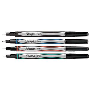 Sharpie Pen Fineliners 0.4mm Assorted 4 Pack