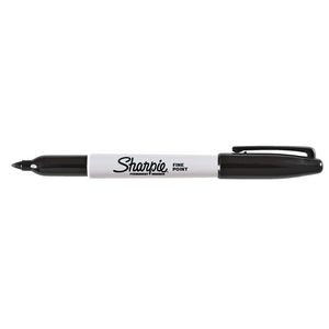 Sharpie Fine Permanent Markers Black 4 Pack