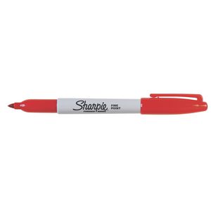 Sharpie Fine Permanent Marker Red