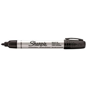 Sharpie Pro Metal Permanent Markers Black 4 Pack