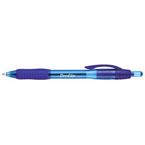 PaperMate Profile Retractable Ballpoint Pens Blue 4 Pack