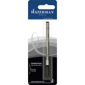 Waterman Rollerball Pen Refill Fine Black