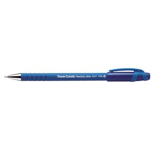 PaperMate FlexGrip Ultra Fine Ballpoint Pens Blue 12 Pack