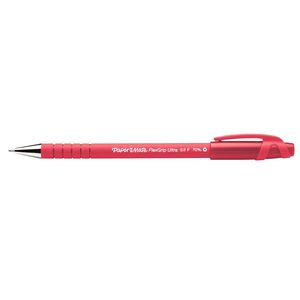 PaperMate FlexGrip Ultra Medium Ballpoint Pens Red 12 Pack