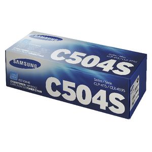 Samsung Toner Cartridge Cyan CLT-C504S