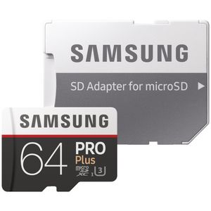 Samsung Pro+ 64GB microSDHC Memory Card