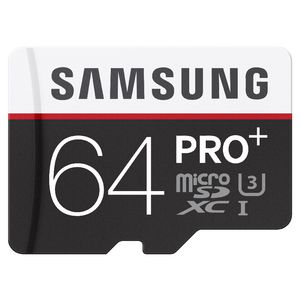 Samsung 64GB Pro Plus MicroSD Memory Card