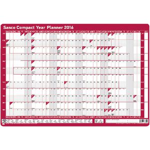 Sasco Compact Year Planner 2016