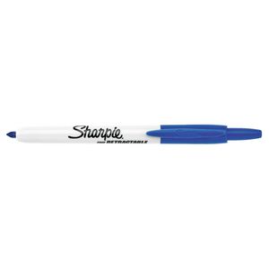 Sharpie Fine Retractable Permanent Marker Blue