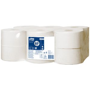 Tork Advanced Mini Jumbo Roll Toilet Paper 12 Pack