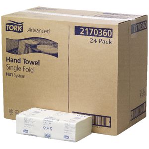 Tork Advanced H31 System Hand Towels 150 Sheet 24 Pack