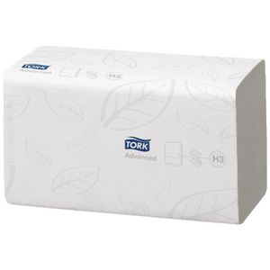 Tork Advanced Flushable Zigzag Hand Towel