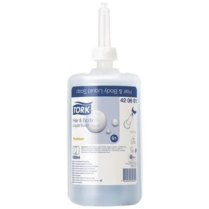 Tork S1 System Hair and Body Liquid Soap 1L
