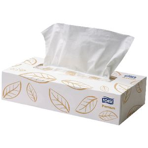 Tork Premium 2 Ply Facial Tissues 100 Sheets