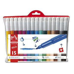 Caran d'Ache Fancolour Large Fibre Tipped Pens 15 Pack
