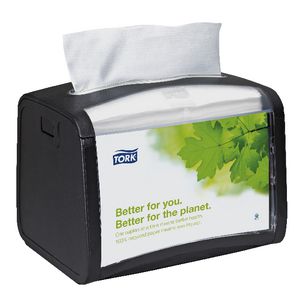 Tork Xpressnap N4 System Tabletop Napkin Dispenser Black