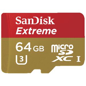 SanDisk 64GB Extreme microSDXC Memory Card