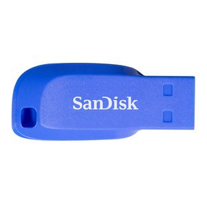 SanDisk Cruzer Blade 8GB USB Flash Drive Electric Blue