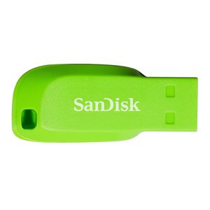 SanDisk Cruzer Blade 8GB USB Flash Drive Electric Green