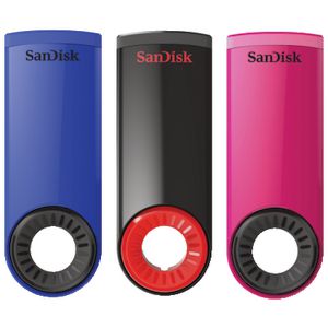 SanDisk 16GB Cruzer Dial USB Flash Drive 3 Pack
