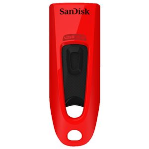 SanDisk 32GB Ultra USB 3.0 Flash Drive Red