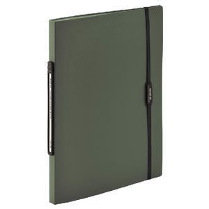Smart Fit Display Book A4 Fixed Pockets Green
